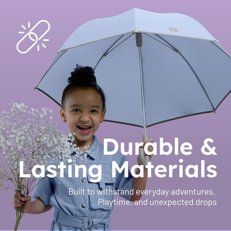 Weatherman Umbrella for Kids - Kids Umbrella Girls Boys Toddlers Child - Soft Edges, Pinch-Proof, Comfortable Grip Design - Lightweight, Stick, Durable Travel Kids Outdoor Umbrella Going to School, Park & Beach - Image 2